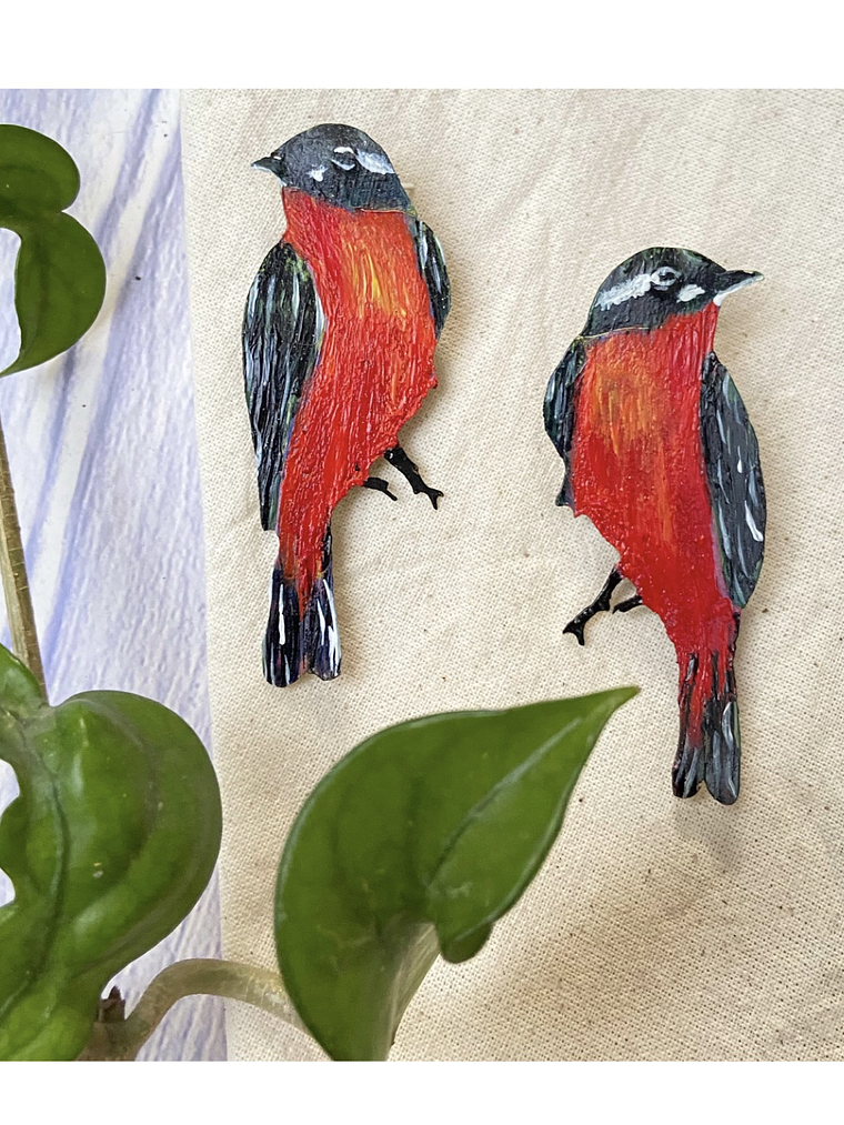 Pendientes o Aros ilustrados Loícas 3