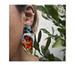Pendientes o Aros Ave Martín Pescador  - Miniatura 2
