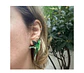 Pendientes o Aros  de Colibrí chico de Chile - Miniatura 2