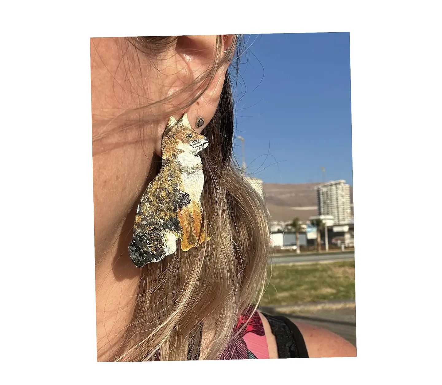 Pendientes Aros de Zorrito de Darwin  3