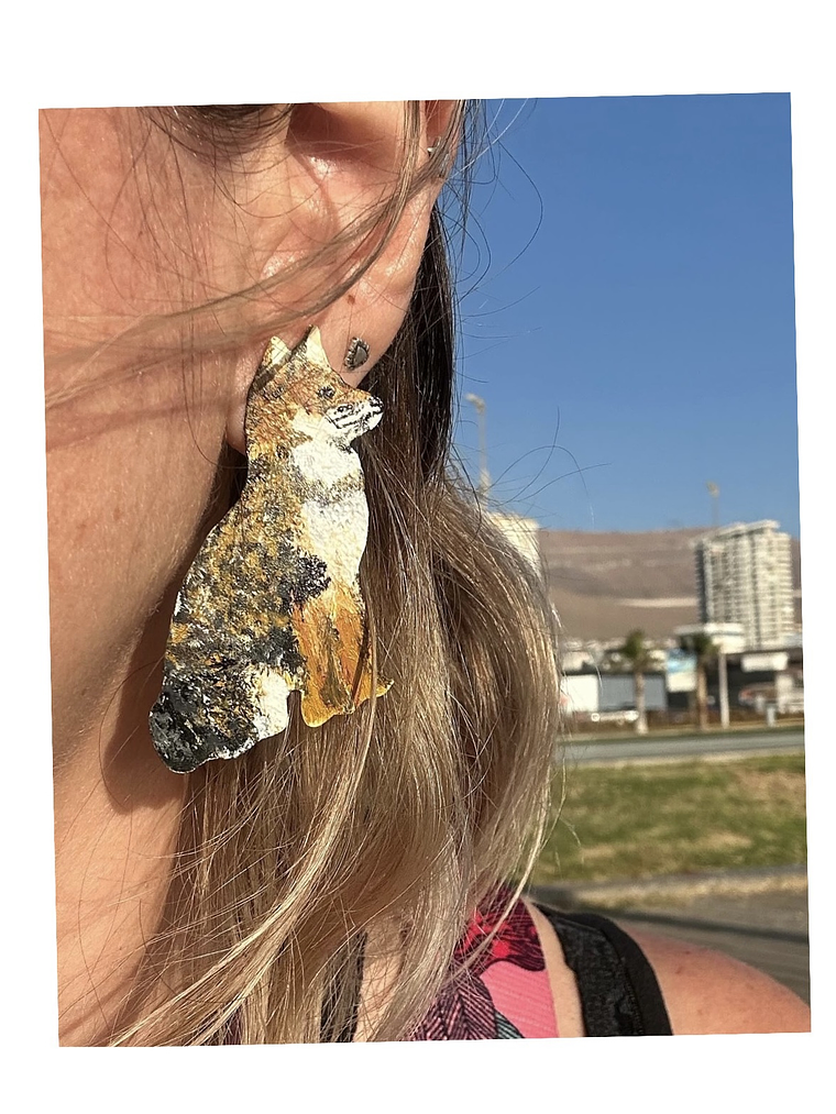 Pendientes Aros de Zorrito de Darwin  3