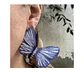 Pendientes o Aros mariposas del tamarugo - Miniatura 2