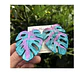 Aros o Pendientes de Monsteras clay  - Miniatura 6