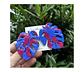 Aros o Pendientes de Monsteras clay  - Miniatura 10