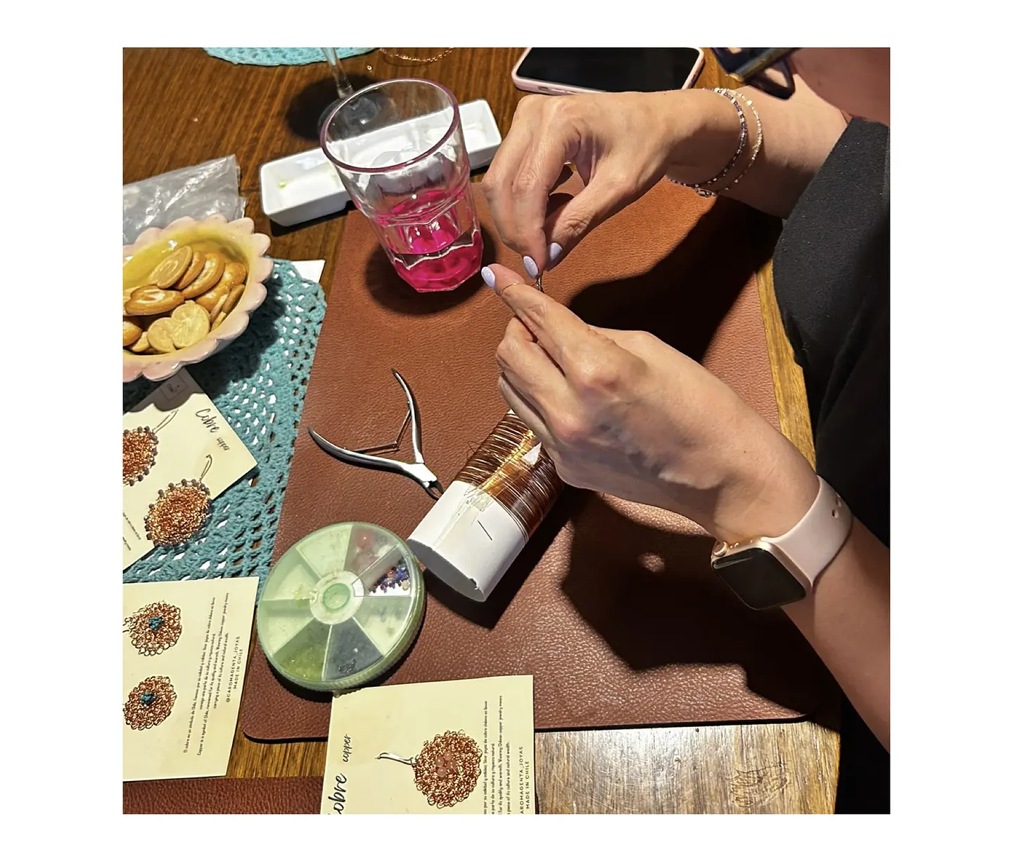 Taller de Tejido en Crochet con Alambre 2
