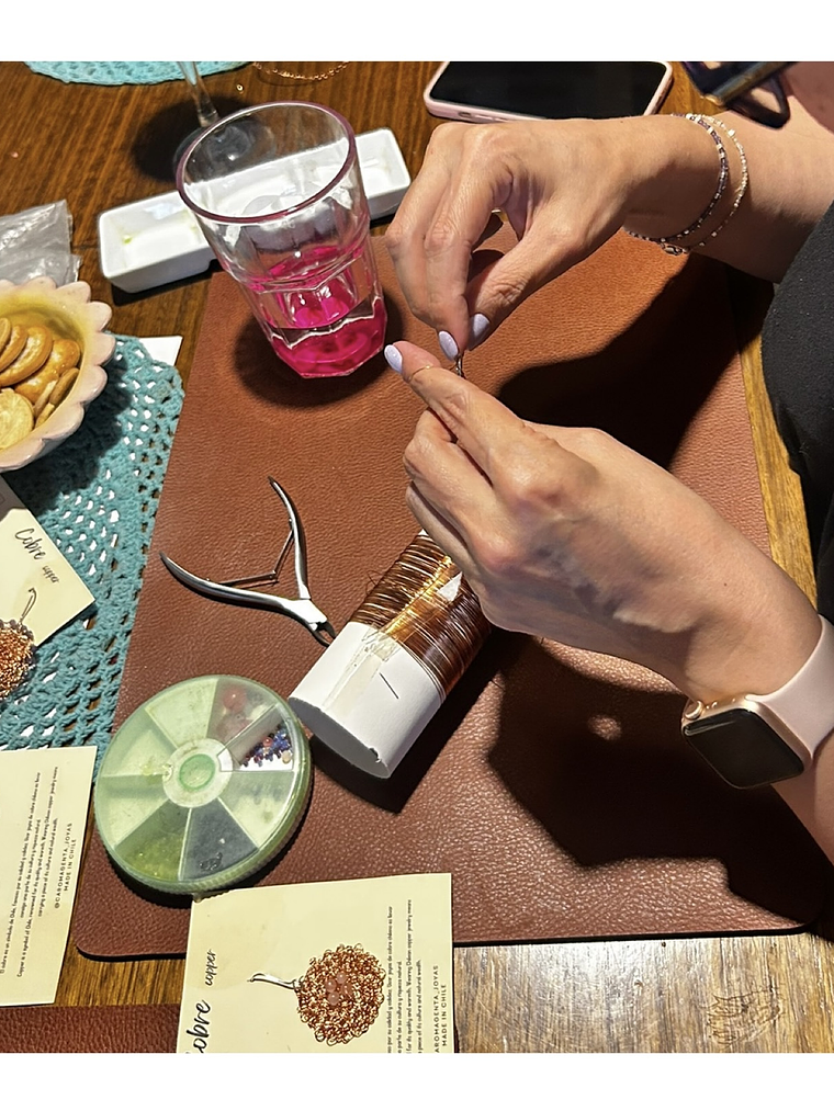 Taller de Tejido en Crochet con Alambre 2