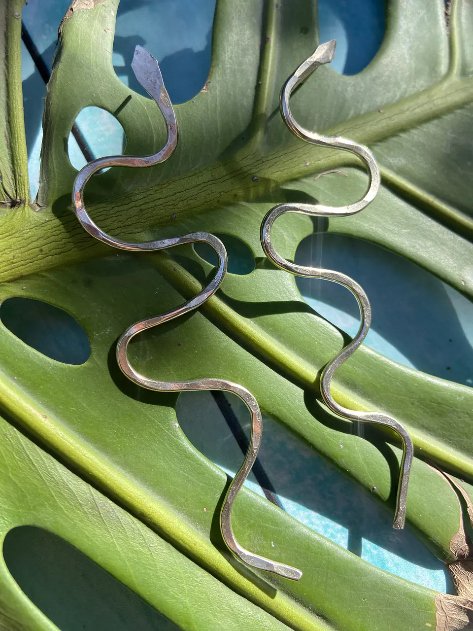 Aros o Pendientes Serpiente  Snake  4
