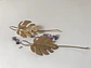 Aros o Pendientes  Monstera petit - Miniatura 4