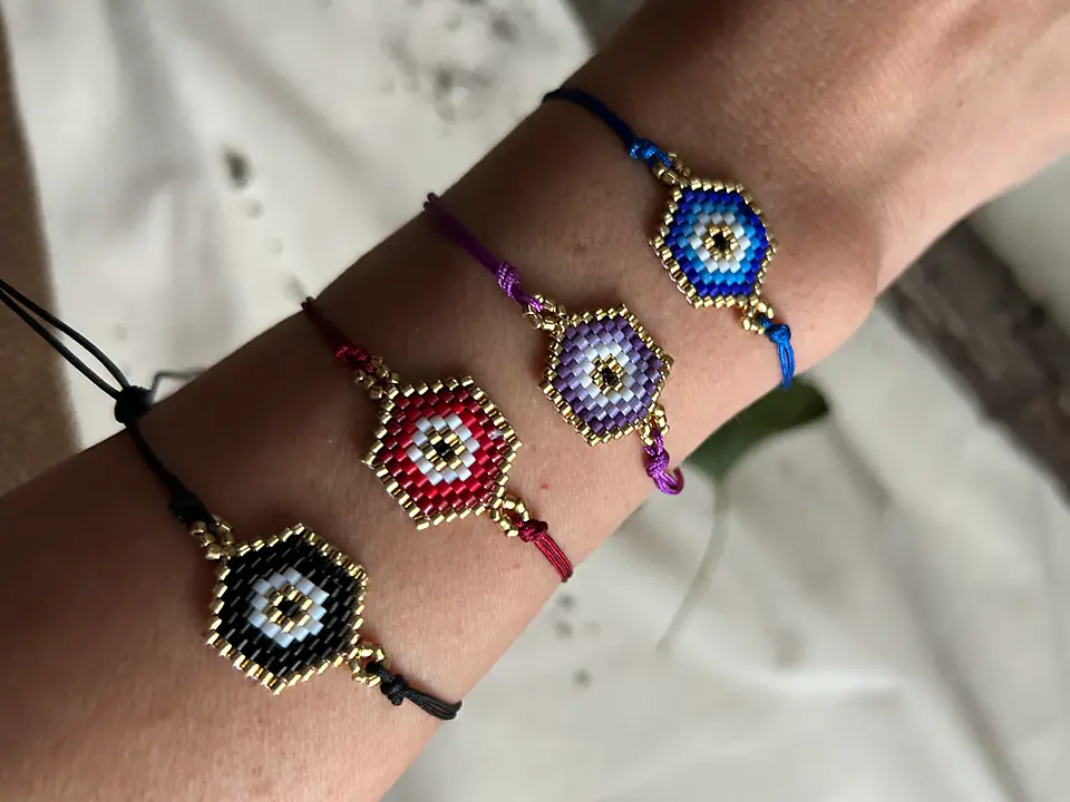 Pulseras Miyukii ojo turco 1