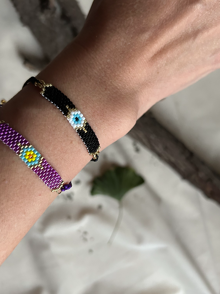 Pulseras Miyukii ojo turco 3