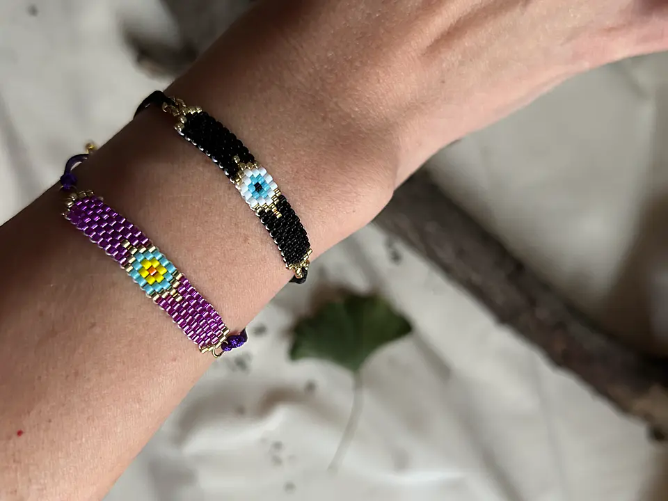 Pulseras Miyukii ojo turco 3