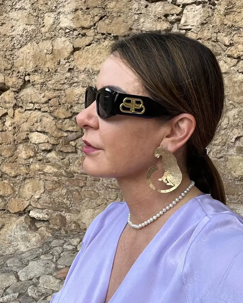 Aros o Pendientes leopardo  5