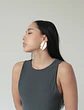 Aros  o pendientes de  hojas foldforming - Miniatura 4