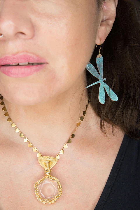 Aros o Pendientes de Libelulas