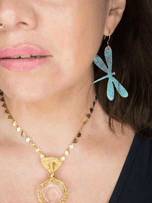 Aros o Pendientes de Libelulas