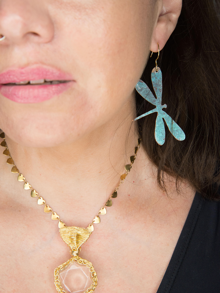 Aros o Pendientes de Libelulas 1