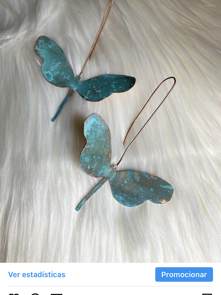 Aros o Pendientes de Libelulas 2