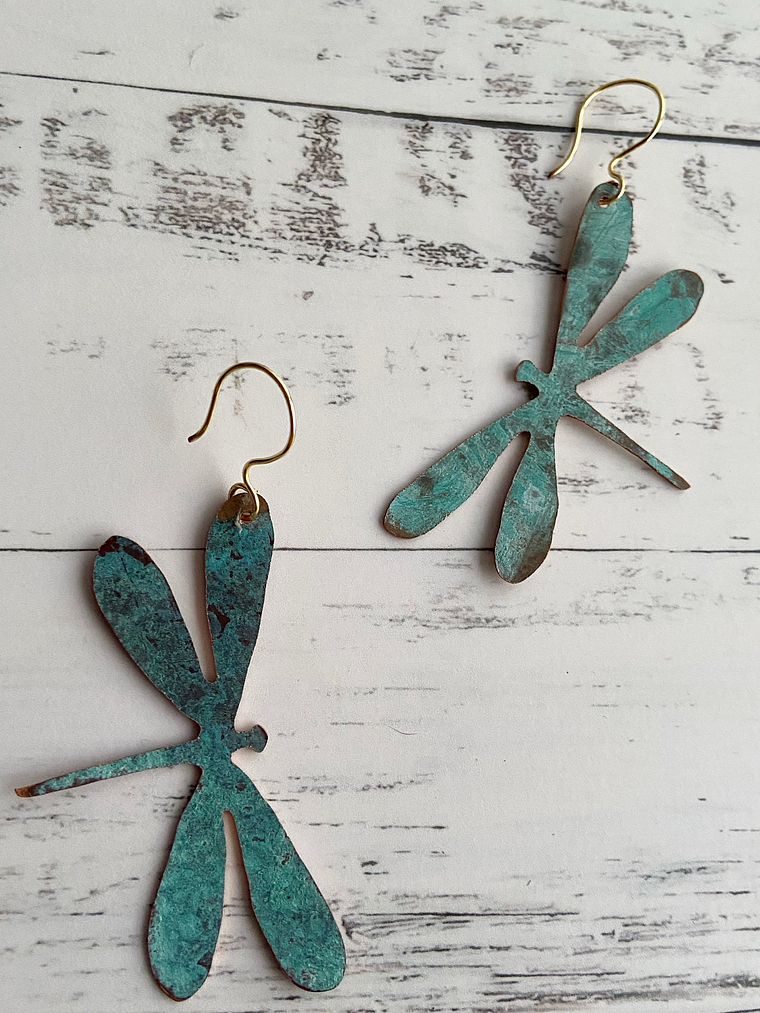 Aros o Pendientes de Libelulas 3