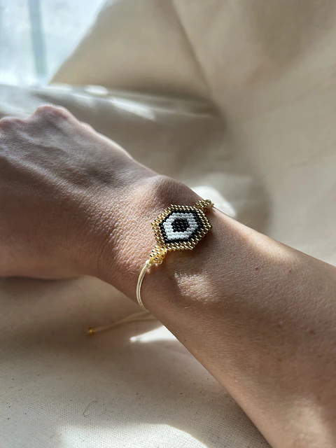 Pulseras Miyukii ojo turco