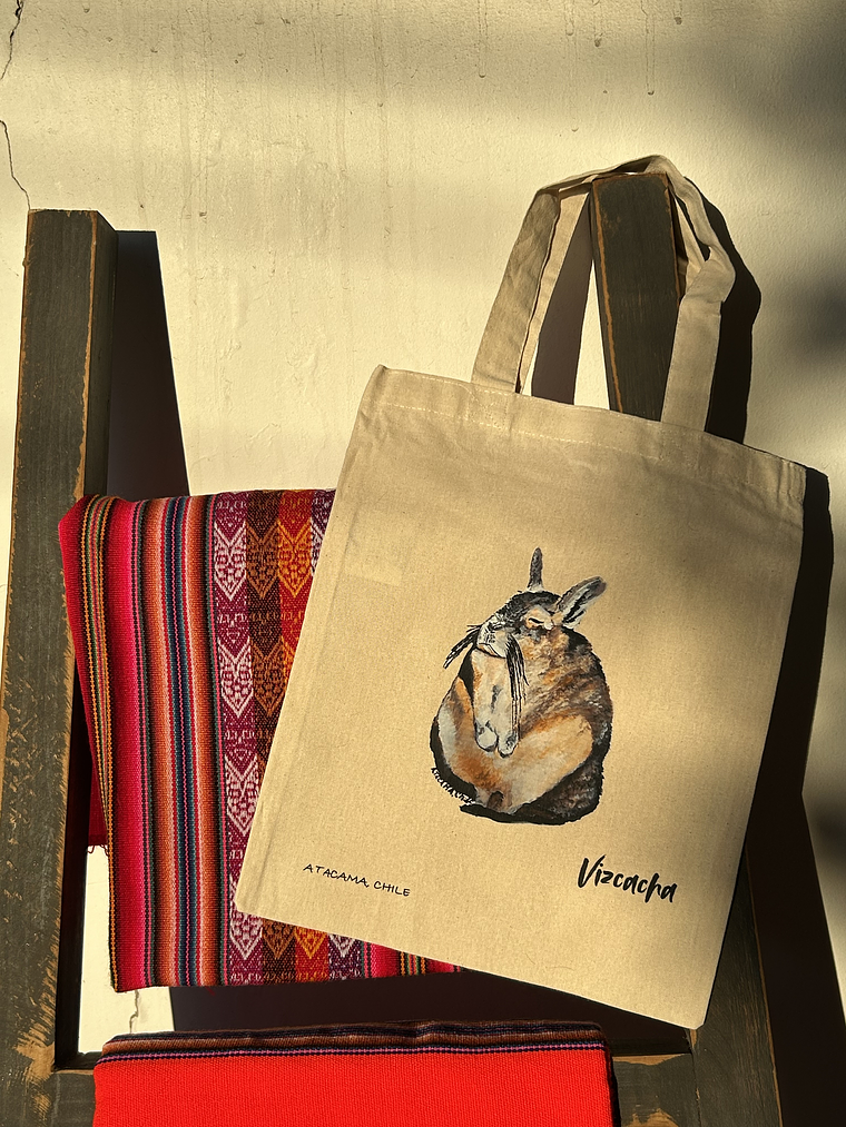 Tote bag, bolsas para ir de compras con ilustraciones de Caromagenta 1
