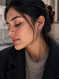 Aros o Pendientes de circulos  Esmaltados al fuego - Miniatura 5