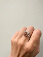 Anillo de Piedra Sol en Plata 950 – Hecho a mano - Miniatura 4