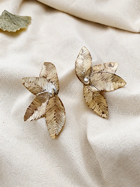 Aros Flor de Jazmín