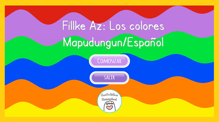 PowerPoint Colores en Mapudungun + Librito para colorear 