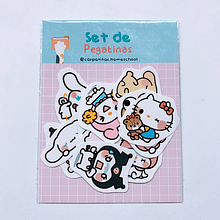 Set Mini Stickers Varios Personajes