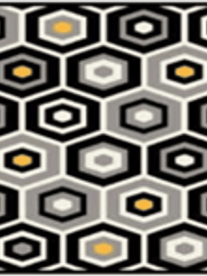 Alfombra Huni Amarillo 