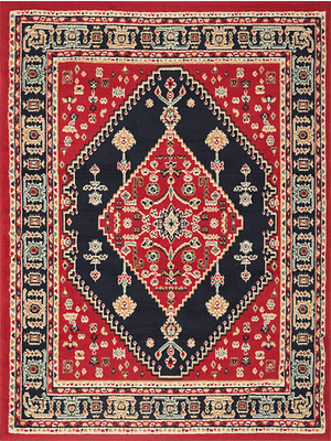 Alfombra Azalea Negro