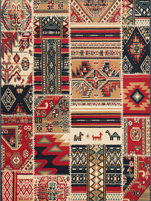 Alfombra Cosmos Rojo 