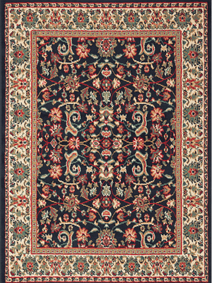 Alfombra Hibisco Negro