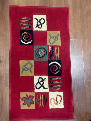 Bajada de Cama Amapola Rojo 