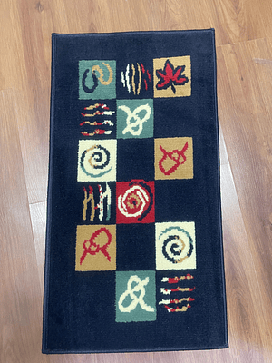 Bajada de Cama Amapola Negro