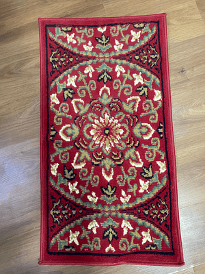 Bajada de Cama Jazmin Rojo 