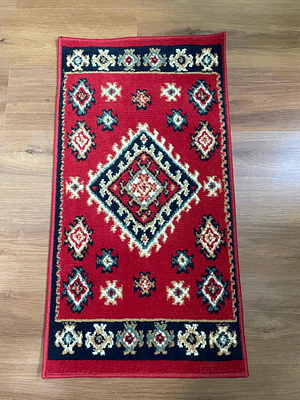 Bajada de Cama Fresia Rojo