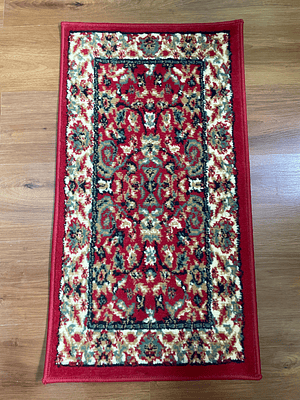 Bajada de Cama Hibisco Rojo 