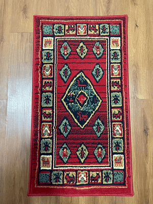 Bajada de Cama Zinnia Rojo 