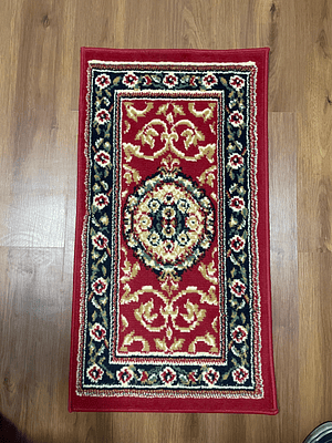 Bajada de Cama Camelia Rojo 