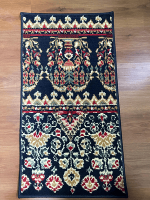 Bajada de Cama Margarita Negro