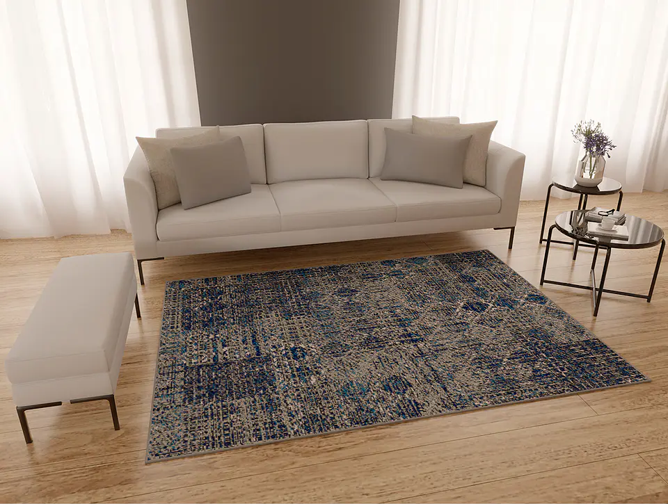 Alfombra Pach Blue 2