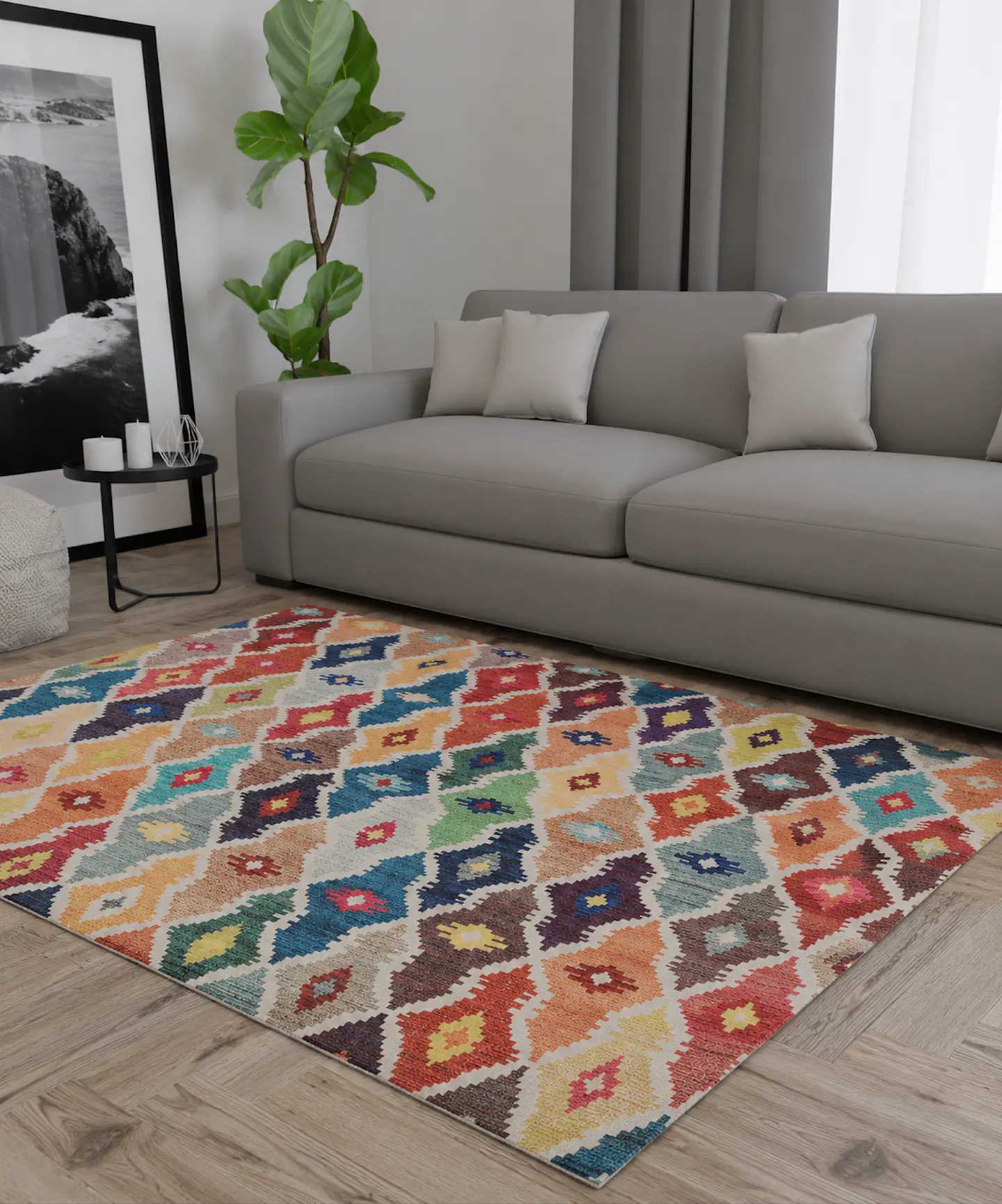 Alfombra Multicolor 1