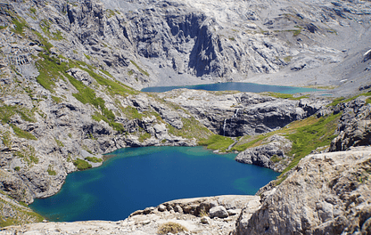 Trekking Cajón de Achibueno, Lagunas Verdes