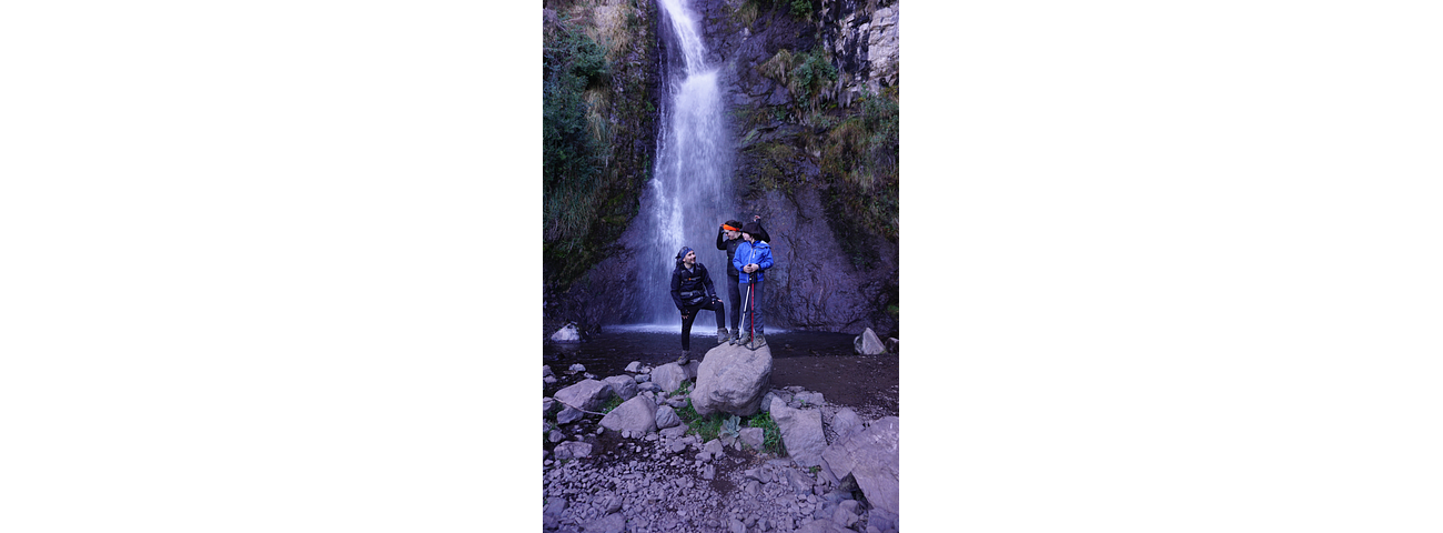 Trekking con niños, alrededor a Santiago