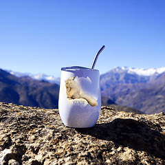 Vaso Térmico para Mate, Vizcacha, Fauna Chilena (ilustrado).