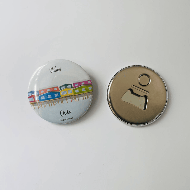 Imán Destapador. Chiloé, Chile. 