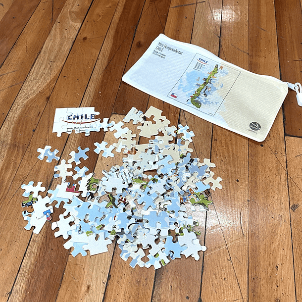 Mini Puzzle Rompecabezas Chile 2
