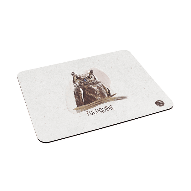 Mouse Pad - Tucuquere, Fauna Chilena 
