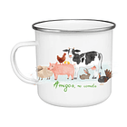 Tazón Enlozado, Amigos no comida (2) 1